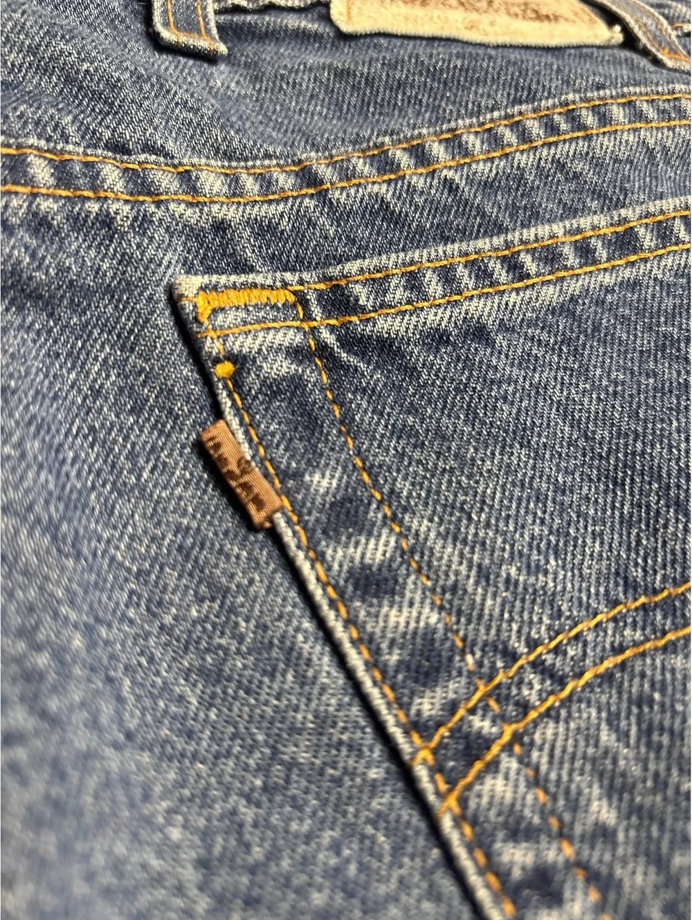 Levi's Classic Blue Denim Jeans